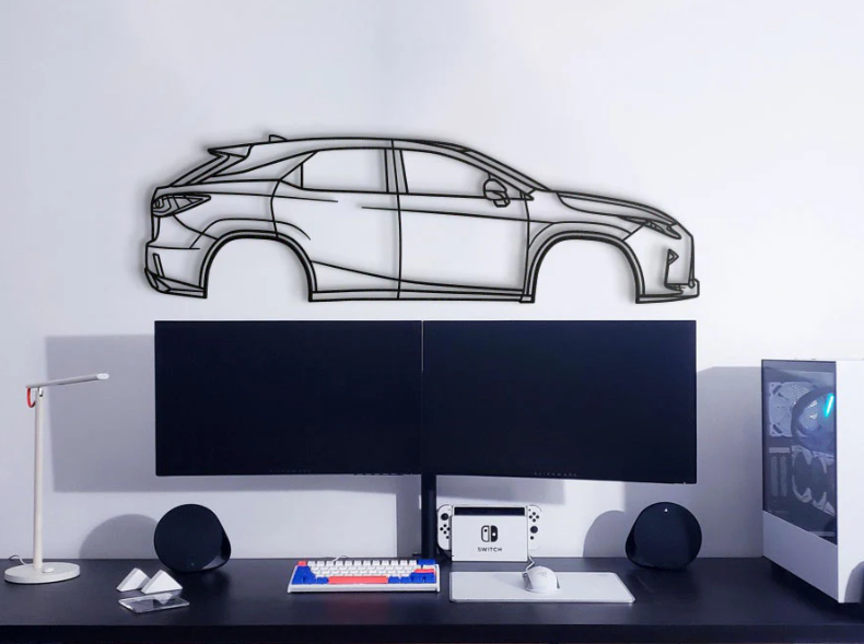 DEKORACJA ścienna Obraz Samochód LEXUS RX 4TH GEN 2016