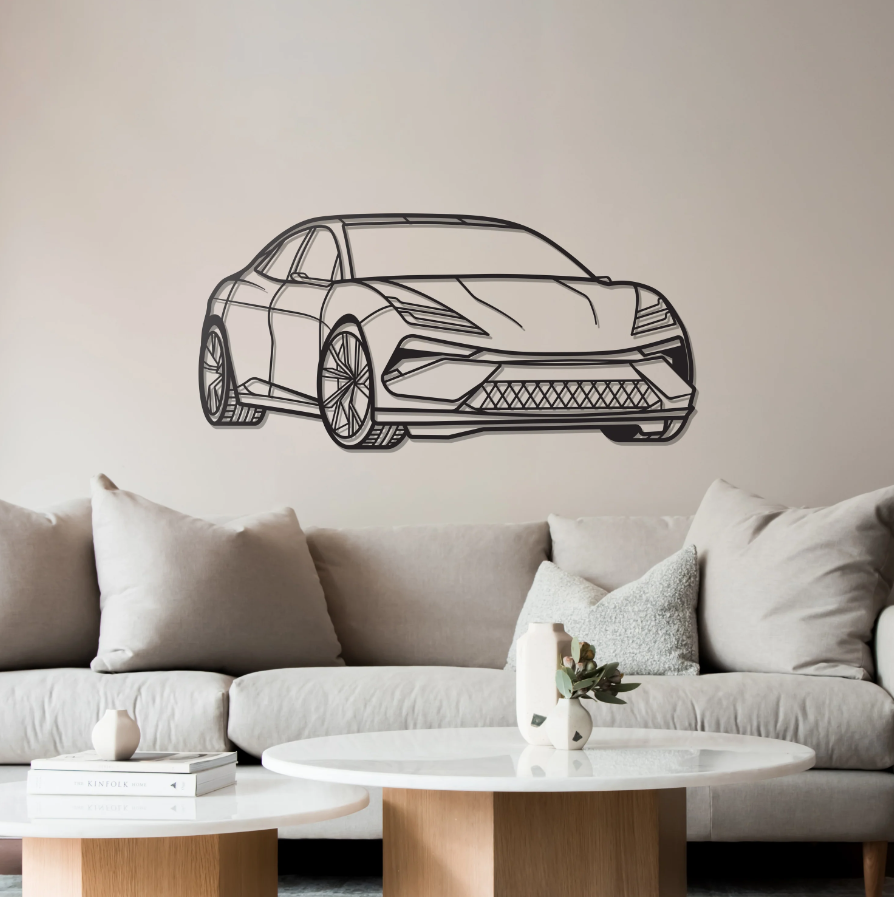 DEKORACJA ścienna Obraz Samochód LOTUS EMEYA PERSPECTIVE 2025
