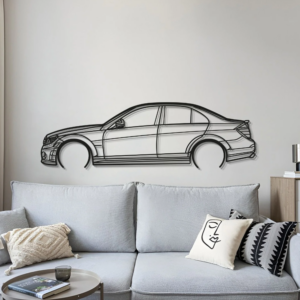 DEKORACJA ścienna Obraz Samochód MERCEDES C63 AMG 2009