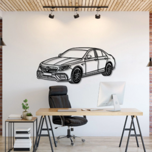 DEKORACJA ścienna Obraz Samochód MERCEDES E63S AMG PERSPECTIVE 2021