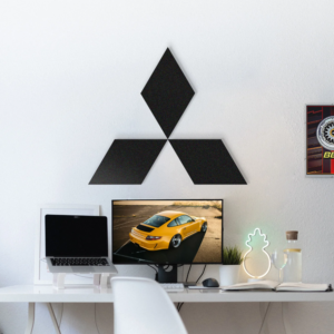 DEKORACJA ścienna Obraz Samochód MITSUBISHI LOGO