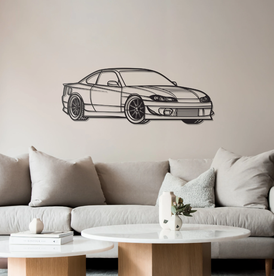 DEKORACJA ścienna Obraz Samochód NISSAN SILVIA S15 PERSPECTIVE
