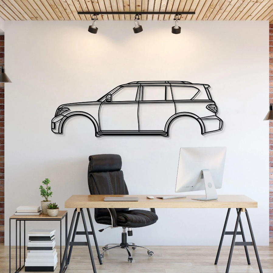 DEKORACJA ścienna Obraz Samochód NISSAN ARMADA 2ND GEN 2017