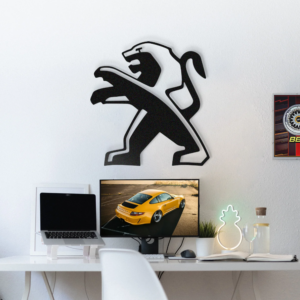 DEKORACJA ścienna Obraz Samochód PEUGEOT LOGO
