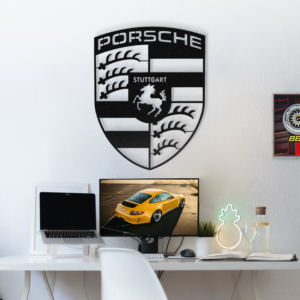DEKORACJA ścienna Obraz Samochód PORSCHE LOGO