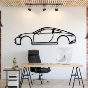 DEKORACJA ścienna Obraz Samochód PORSCHE 911 2017