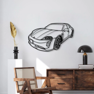DEKORACJA ścienna Obraz Samochód PORSCHE TAYCAN GTS SPORT TOURISMO 2023
