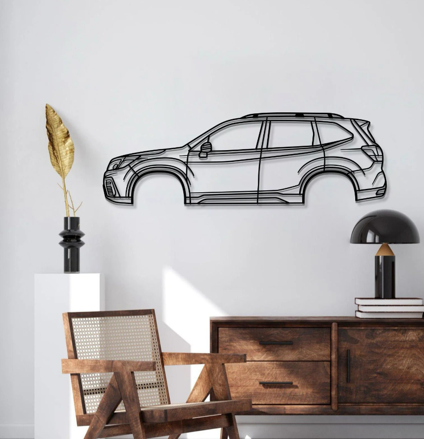 DEKORACJA ścienna Obraz Samochód SUBARU FORESTER 5TH GEN 2019