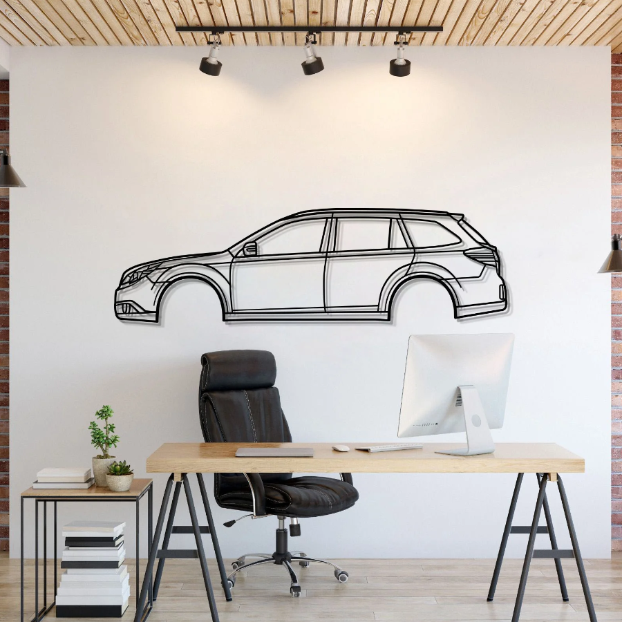 DEKORACJA ścienna Obraz Samochód SUBARU OUTBACK 4TH GEN 2010