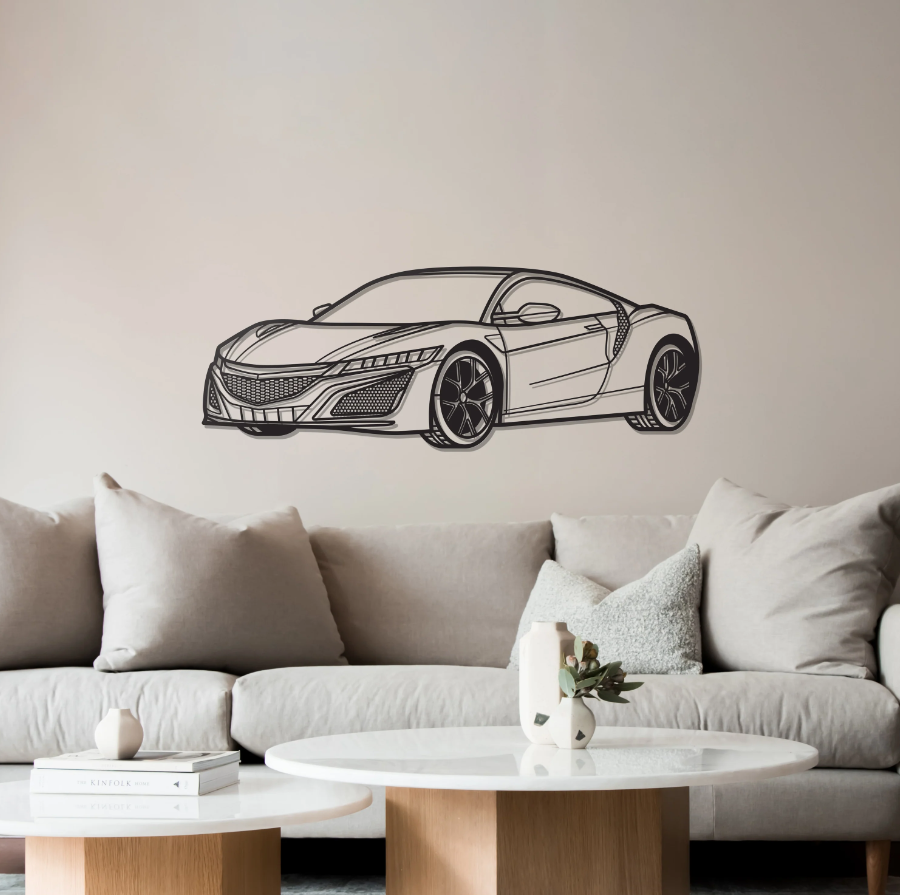 DEKORACJA ścienna Obraz Samochód ACURA NSX PERSPECTIVE 2017
