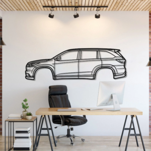 DEKORACJA ścienna Obraz Samochód TOYOTA HIGHLANDER 3RD GEN (XU50) 2014