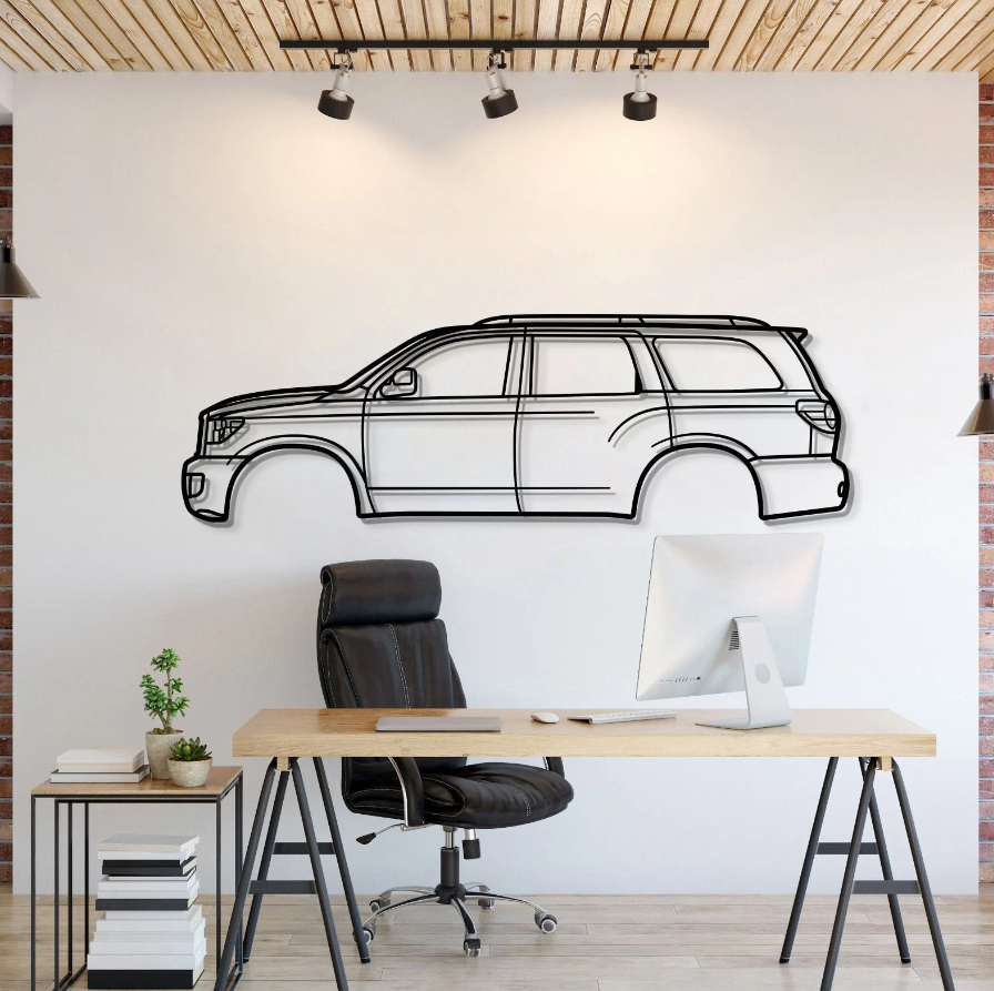 DEKORACJA ścienna Obraz Samochód TOYOTA SEQUOIA 2ND GEN (XK60) 2008