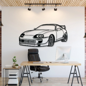 DEKORACJA ścienna Obraz Samochód TOYOTA SUPRA MK4 PERSPECTIVE