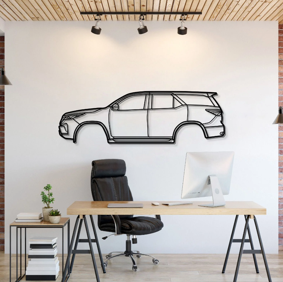 DEKORACJA ścienna Obraz Samochód TOYOTA FORTUNER (2ND GEN) 2016