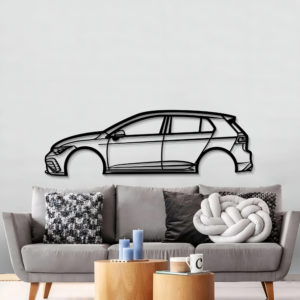 DEKORACJA ścienna Obraz Samochód VOLKSWAGEN GOLF GTI 2022