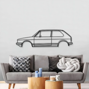DEKORACJA ścienna Obraz Samochód VOLKSWAGEN GOLF GTI 1976