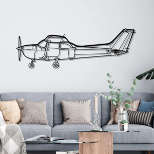 DEKORACJA ścienna Obraz Samolot SKYHAWK 172