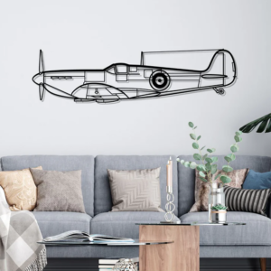 DEKORACJA ścienna Obraz Samolot SPITFIRE MK. II