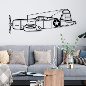 DEKORACJA ścienna Obraz Samolot F4U CORSAIR
