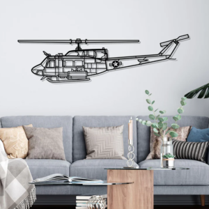 DEKORACJA ścienna Obraz Samolot UH-1N HUEY