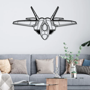 DEKORACJA ścienna Obraz Samolot F-22 RAPTOR