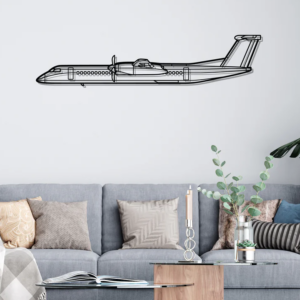 DEKORACJA ścienna Obraz Samolot DASH 8 Q400