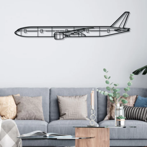 DEKORACJA ścienna Obraz Samolot 777-300ER