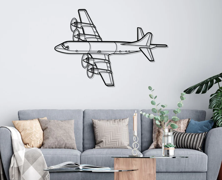 DEKORACJA ścienna Obraz Samolot P-3C ORION