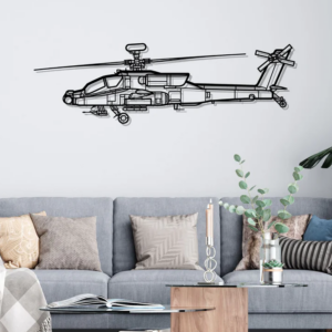 DEKORACJA ścienna Obraz Samolot AH-64D APACHE