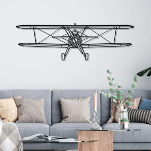 DEKORACJA ścienna Obraz Samolot STEARMAN