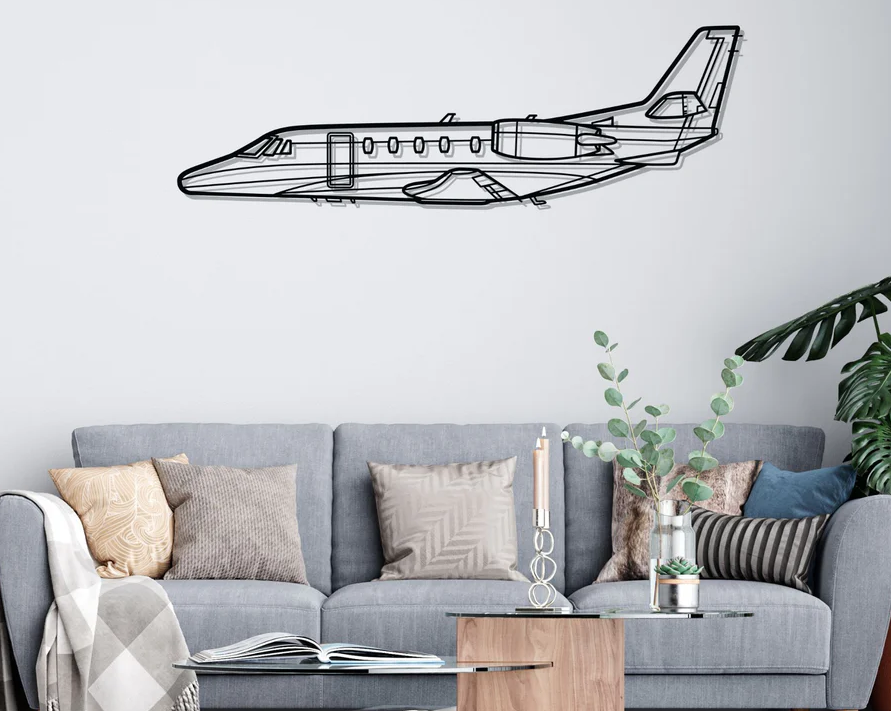 DEKORACJA ścienna Obraz Samolot CITATION XLS