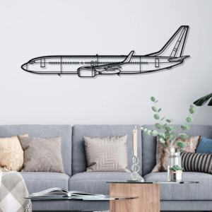 DEKORACJA ścienna Obraz Samolot 737-800