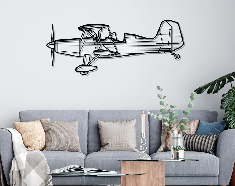 DEKORACJA ścienna Obraz Samolot STARDUSTER TOO