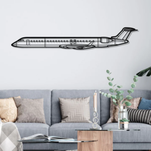 DEKORACJA ścienna Obraz Samolot CRJ900
