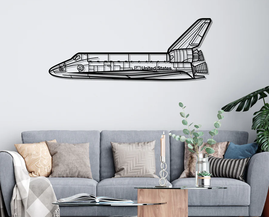 DEKORACJA ścienna Obraz SPACE SHUTTLE