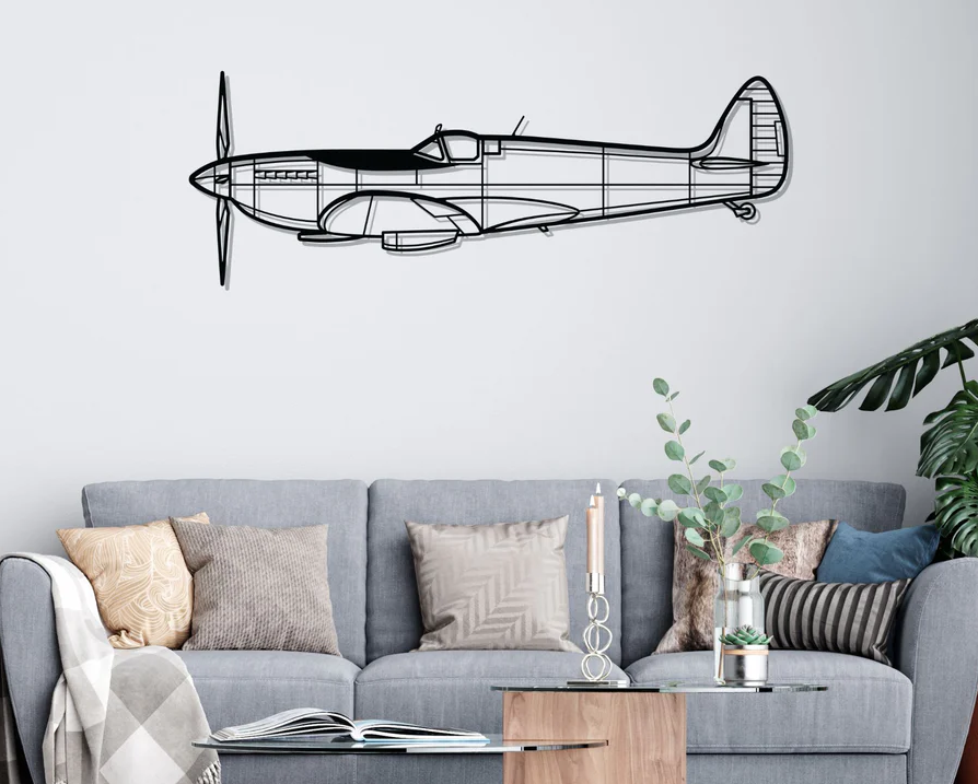 DEKORACJA ścienna Obraz SPITFIRE MK. IX
