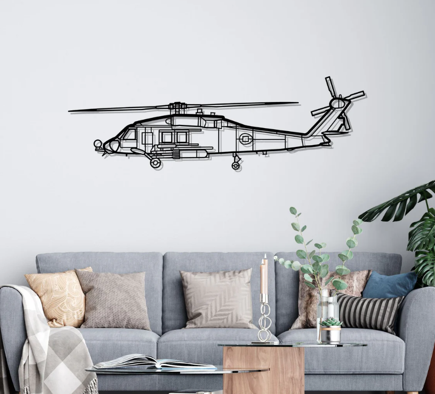 DEKORACJA ścienna Obraz HH60-H SEA HAWK