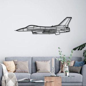 DEKORACJA ścienna Obraz F-16C MISSILES