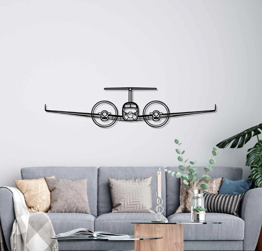 DEKORACJA ścienna Obraz KING AIR 350