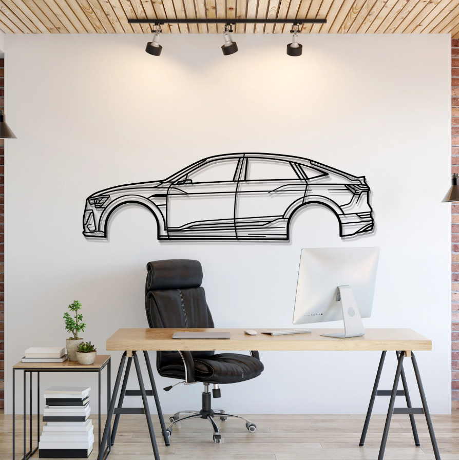 DEKORACJA ścienna Obraz Samochód AUDI E-TRON SPORTBACK 1ST GEN 2020
