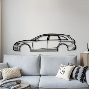 DEKORACJA ścienna Obraz Samochód AUDI A4 AVANT S LINE 2021