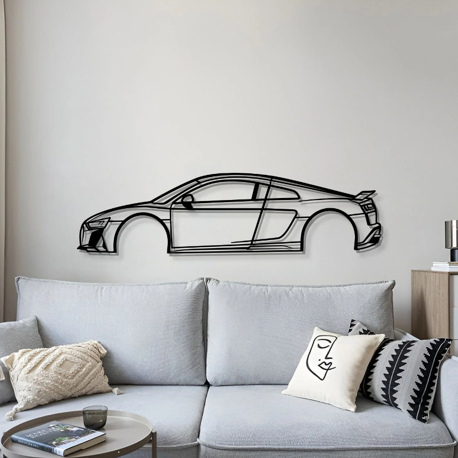 DEKORACJA ścienna Obraz Samochód AUDI R8 2022