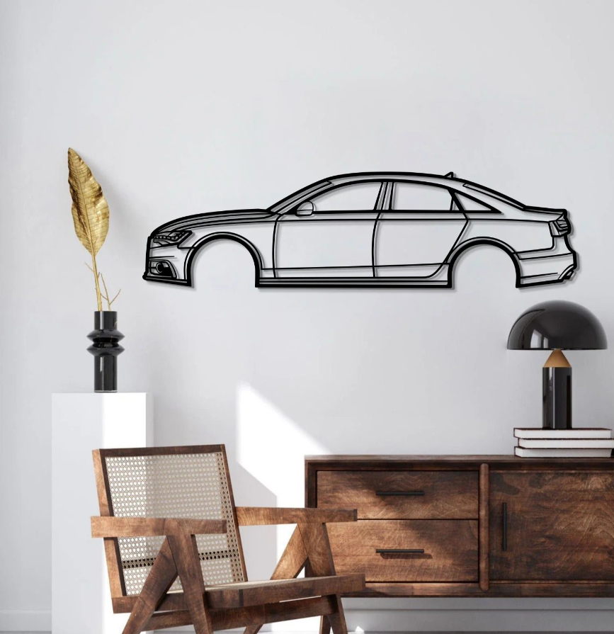 DEKORACJA ścienna Obraz Samochód AUDI A6 2012