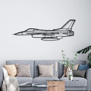 DEKORACJA ścienna Obraz F-16A