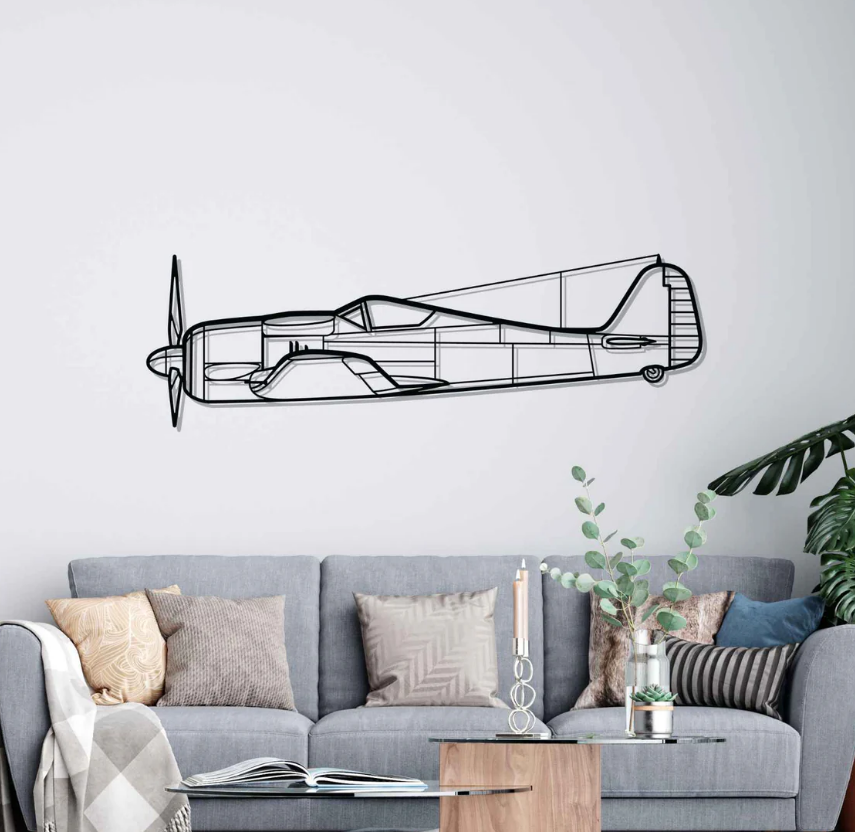 DEKORACJA ścienna Obraz FW190A