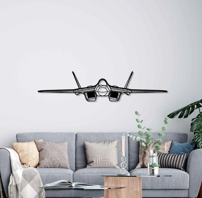 DEKORACJA ścienna Obraz SU-57