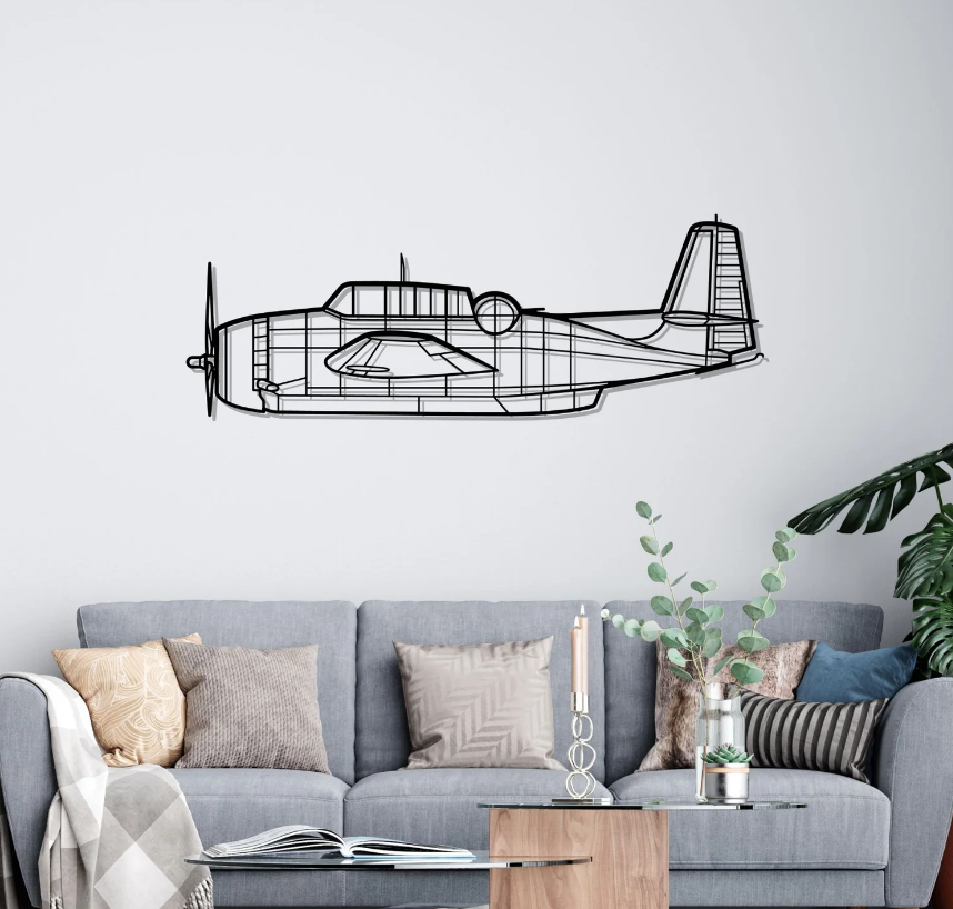 DEKORACJA ścienna Obraz TBM-3N AVENGER