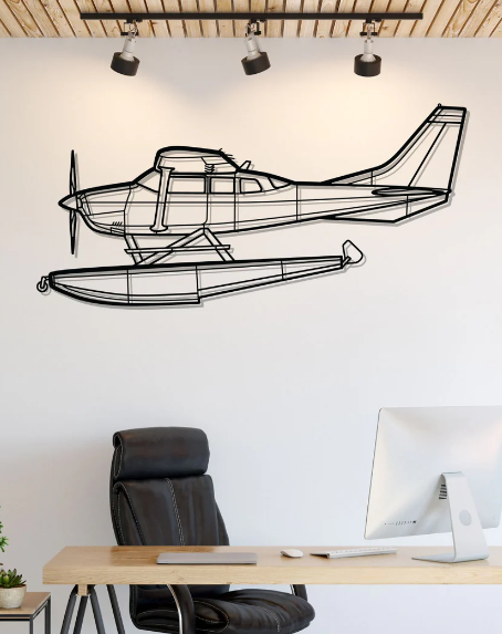 DEKORACJA ścienna Obraz Model 206 Turbo Stationair