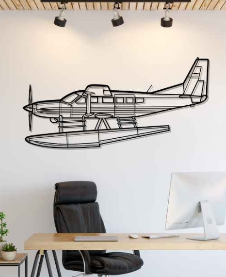 DEKORACJA ścienna Obraz Model 208 Caravan Floatplane