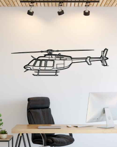 DEKORACJA ścienna Obraz Samolot 407GX